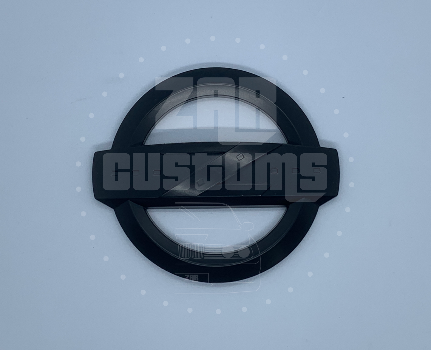 Nissan 350Z 370Z Fairlady Z Matte Black Front Grill Bonnet Badge Emblem Logo